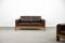 Vintage Modernist Bastiano Leather Living Room Set by Tobia Scarpa for Haimi, 1960s, Set of 2, Image 8