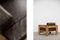 Set da salotto Bastiano vintage modernista in pelle di Tobia Scarpa per Haimi, anni '60, Immagine 3