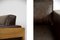 Set da salotto Bastiano vintage modernista in pelle di Tobia Scarpa per Haimi, anni '60, Immagine 12