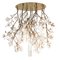 Large Flower Power Pink-Cream Magnolia Round Chandelier from VGnewtrend, Italy 1