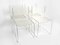 White Spaghetti Chairs by Giandomenico Belotti for Fly Line, Italy, 1970s, Set of 4, Image 11