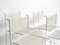 White Spaghetti Chairs by Giandomenico Belotti for Fly Line, Italy, 1970s, Set of 4, Image 4