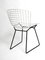 Black and White Wire Chair by Harry Bertoia for Knoll Inc. or Knoll International, 1970s 3