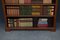 Late Victorian Solid Mahogany Open Bookcase 3