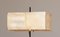 Italienische Minimalistische Italienische Chrom Tisch- oder Schreibtischlampe mit Quadratischem Schirm aus Ziegenleder, 1970er 9