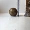 Art Deco Marble Candle Holder and Spherical Paperweight, 1930s, Set of 2, Image 9