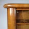 Large Art Deco French Walnut Cabinet, 1930s 6
