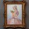 20th Century Gilted Frame Modern Pastel Painting by Tito Corbella 1