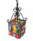 Arts & Crafts Art Nouveau Wrought Iron Lantern, 1900s, Image 9