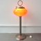 Portuguese Opaline Glass Floor Lamp or Ashtray, 1960s 2