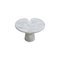 Italian Eros Carrara Marble Side Table by Angelo Mangiarotti for Skipper, Image 1