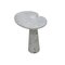 Italian Eros Carrara Marble Side Table by Angelo Mangiarotti for Skipper 2