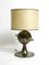 Large Space Age Italian Metal Table Lamp with Fiberglass Shade, 1960s 13