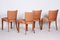Art Deco Walnut Chairs, Czechoslovakia, 1920s, Set of 4 2