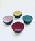 Scandinavian Enameled Steel Krenit Bowl Set by Herbert Krenchel for Torben Orskov, Denmark 1960s, Set of 4, Image 1