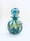 Vintage Mdina Signed Art Glass Vase with Stopper, Malta, 1970s 9