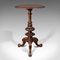 Antique Mahogany Wine Table, 1860s 6