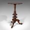 Antique Mahogany Wine Table, 1860s 5