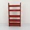 Rotes Sergesto Bücherregal von Sergio Mazza für Artemide, 1970er 1