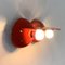 Red Buco Wall Lamp by Claudio Dini for Artemide, 1970s 5