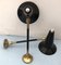 Articulated Brass Wall Sconces from Stilux Milano, 1950s, Set of 2 3