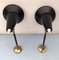 Articulated Brass Wall Sconces from Stilux Milano, 1950s, Set of 2, Image 9