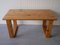 Pine Dining Table by Ate Van Apeldoorn for Houtwerk Hattem, 1970s, Image 4