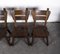 Oak Dining Chairs, 1960s, Set of 4, Image 13