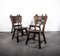 Oak Dining Chairs, 1960s, Set of 4, Image 24