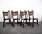 Oak Dining Chairs, 1960s, Set of 4 2