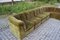 Vintage Moss Green Modular Sofa, 1970s, Set of 8 21