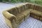 Vintage Moss Green Modular Sofa, 1970s, Set of 8 16