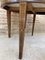 Mesa auxiliar circular de madera con filetes de marquetería de limoncillo, Imagen 25