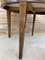 Mesa auxiliar circular de madera con filetes de marquetería de limoncillo, Imagen 10