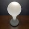 Große weiße Tisch- oder Stehlampe aus Opalglas, Italien, 1960er 6
