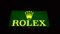 Panneau Publicitaire Lumineux Rolex en Acrylglas et Bois 11
