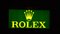 Panneau Publicitaire Lumineux Rolex en Acrylglas et Bois 10