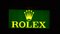 Rolex Light Advertisement Sign in Acrylic Glass & Wood 10