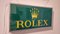 Panneau Publicitaire Lumineux Rolex en Acrylglas et Bois 7