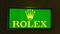 Rolex Light Advertisement Sign in Acrylic Glass & Wood, Image 5