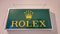 Panneau Publicitaire Lumineux Rolex en Acrylglas et Bois 8