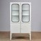 Vintage Glass and Iron Medical Cabinet, 1970s 2