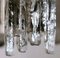 Austrian Ice Glass Wall Sconces by J.T. Kalmar, Set of 2 11