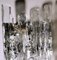 Austrian Ice Glass Wall Sconces by J.T. Kalmar, Set of 2 10