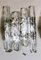 Austrian Ice Glass Wall Sconces by J.T. Kalmar, Set of 2 7