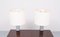 Quadratische Tischlampen aus Chrom von Goffredo Reggiani, Italien, 1960er, 2er Set 9