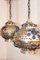 Moroccan Ceiling Lamps, 1970s, Set of 2 3