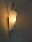 Lampade da parete in Acrylglas e ottone, anni '50, set di 2, Immagine 7