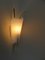 Lámparas de pared de plexiglás y latón, años 50. Juego de 2, Imagen 6
