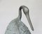 Bronze & Green Patinated Crane Sculptures, 1970s, Set of 2, Image 41